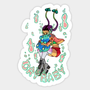 Crybaby Sticker